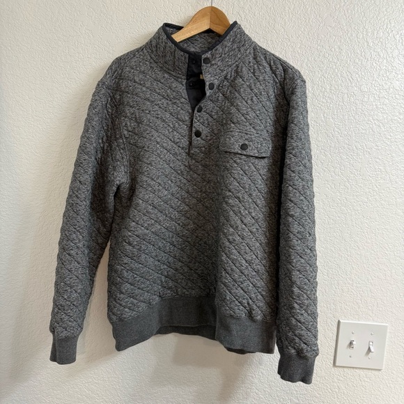 Faherty Men’s Epic Quilted Fleece Pullover Size Large - Picture 1 of 5